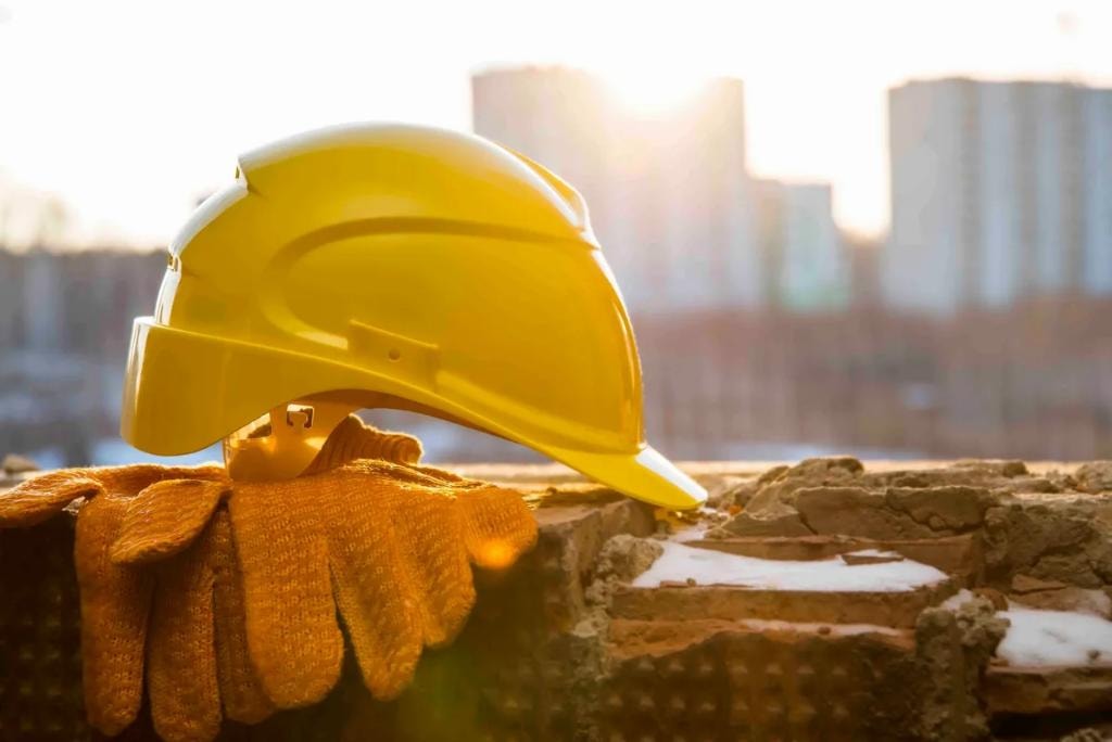 Modern building construction exterior
